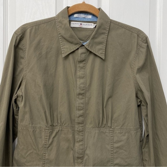 Tommy Hilfiger Button Down Shirt Jacket XL - Picture 6 of 13